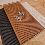 WPC teraszburkolat standard vörös fenyő fém klipszes rendszer