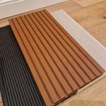 WPC kerítés bordázott vörösfenyő 2,9m léc